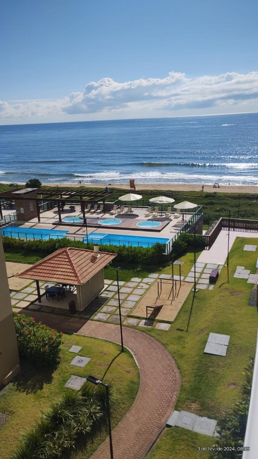 Resort Apto Frente Mar Barra Velha (Santa Catarina) Exterior foto