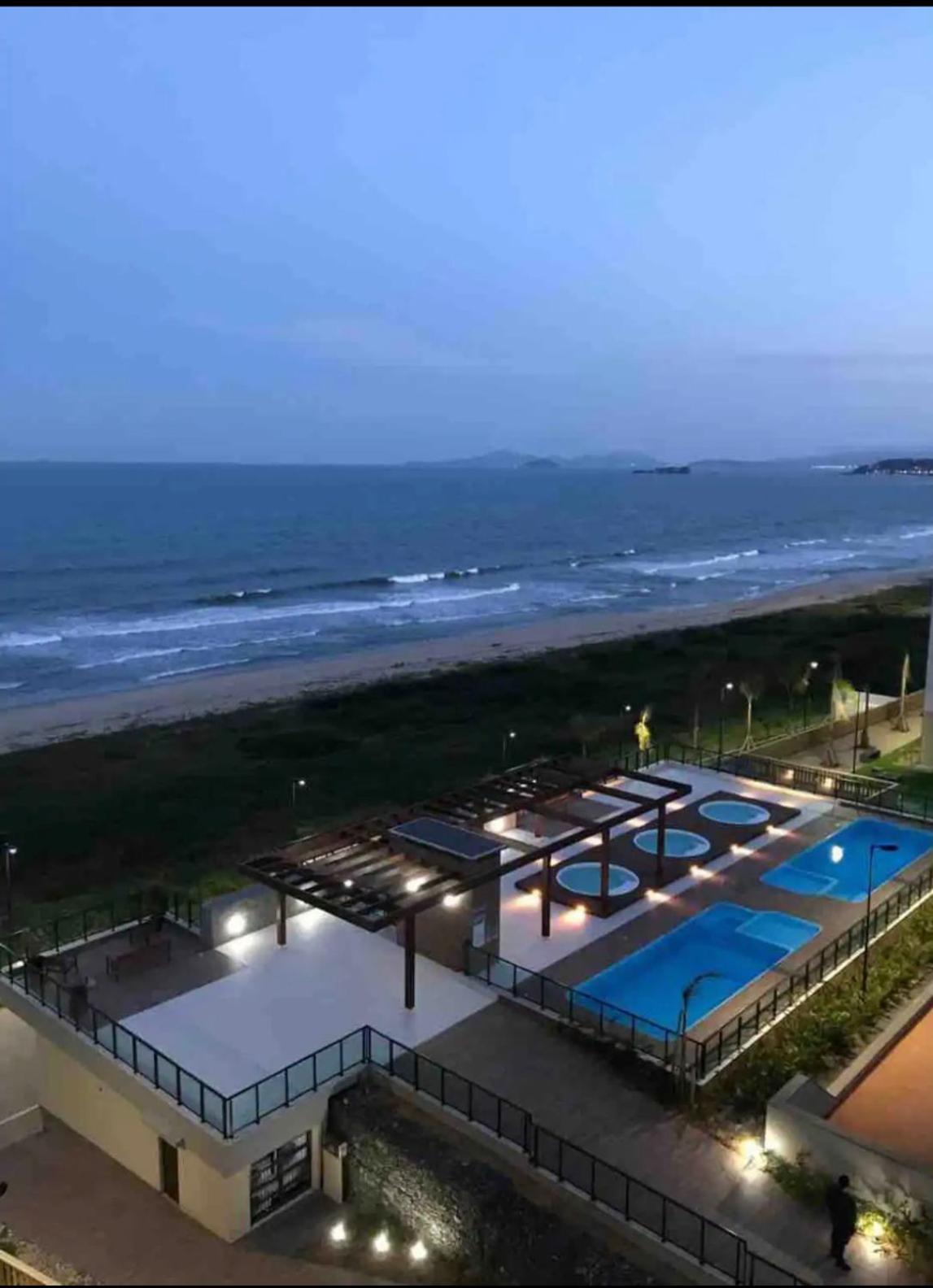Resort Apto Frente Mar Barra Velha (Santa Catarina) Exterior foto